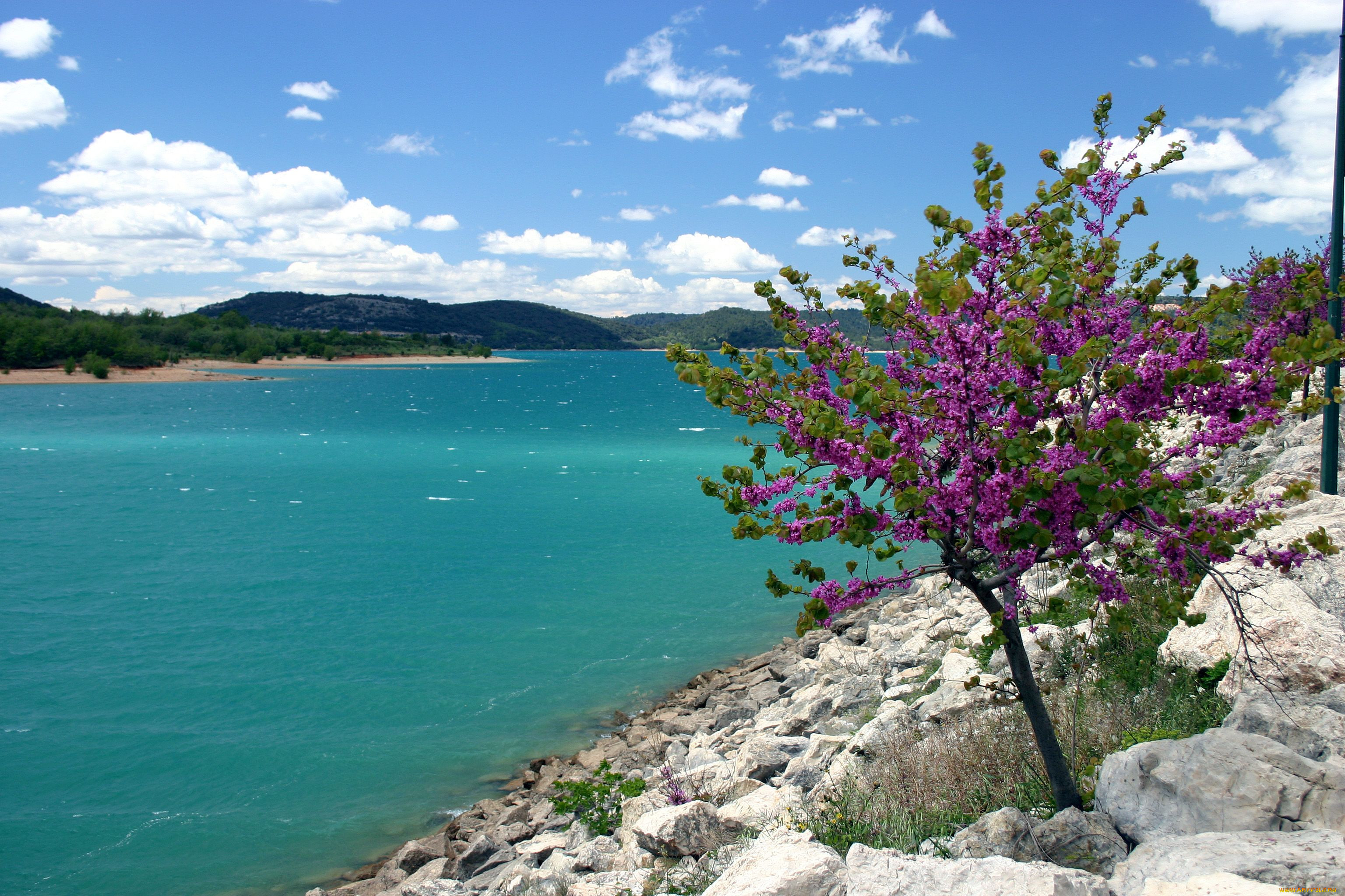 bauduen, lac, de, sainte, provence, france, , , , , 